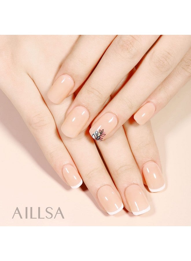 Jelly Gel Nail Polish Neutral Gel Polish Nude Translucent Soak Off U V Gel Polish Neutral Color Nail Gel Polish For Nail Art Manicure Diy At Home 0.51 Fl Oz /Gb53
