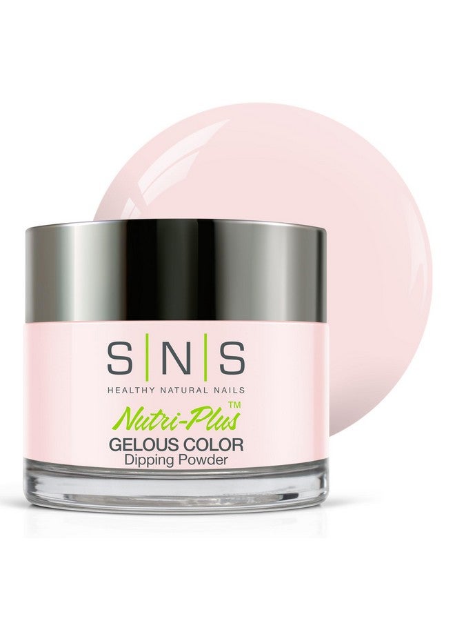 Sns Nail Dip Powder Gelous Color Dipping Powder Les Mis (White Natural Nudes/Pastel Cream) Longlasting Dip Nail Color Lasts 14 Days Lowodor & No Uv Lamp Required 1 Oz