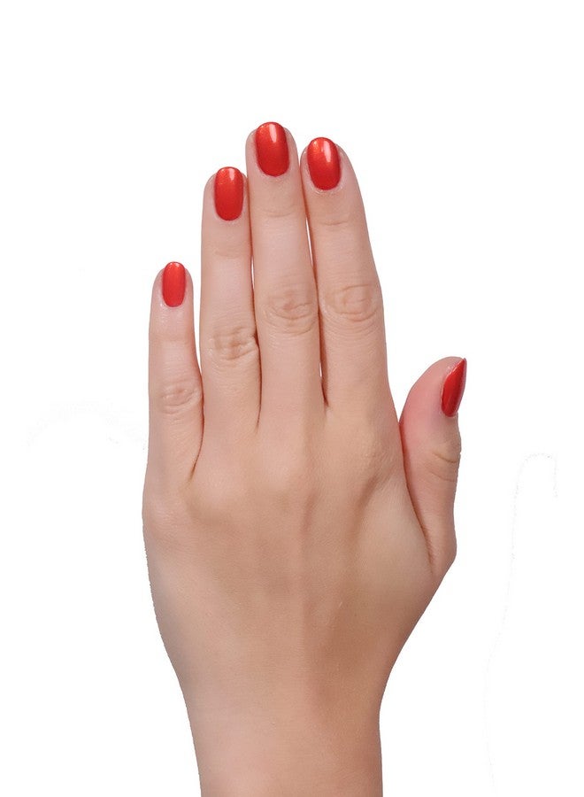 Patent Shine 10X Nail Lacquer Helps Protect & Strengthen Nails Gellike Finish & Chipresistant 10Free Formula Vegan Cruelty & Paraben Free Empire Red