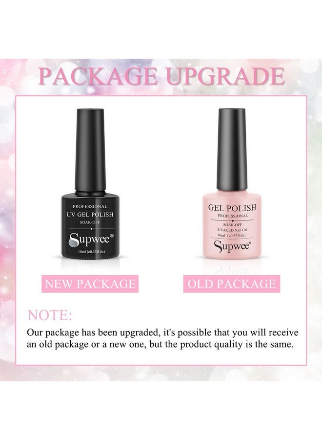 Reflective Glitter Gel Polish Set Sparkly Shiny Holographic Gel Nail Polish Disco Diamond Nail Polish Gel For Party Manicure Soack Off Uv Gel 6 Colors 10Ml(0.33Fl Oz)