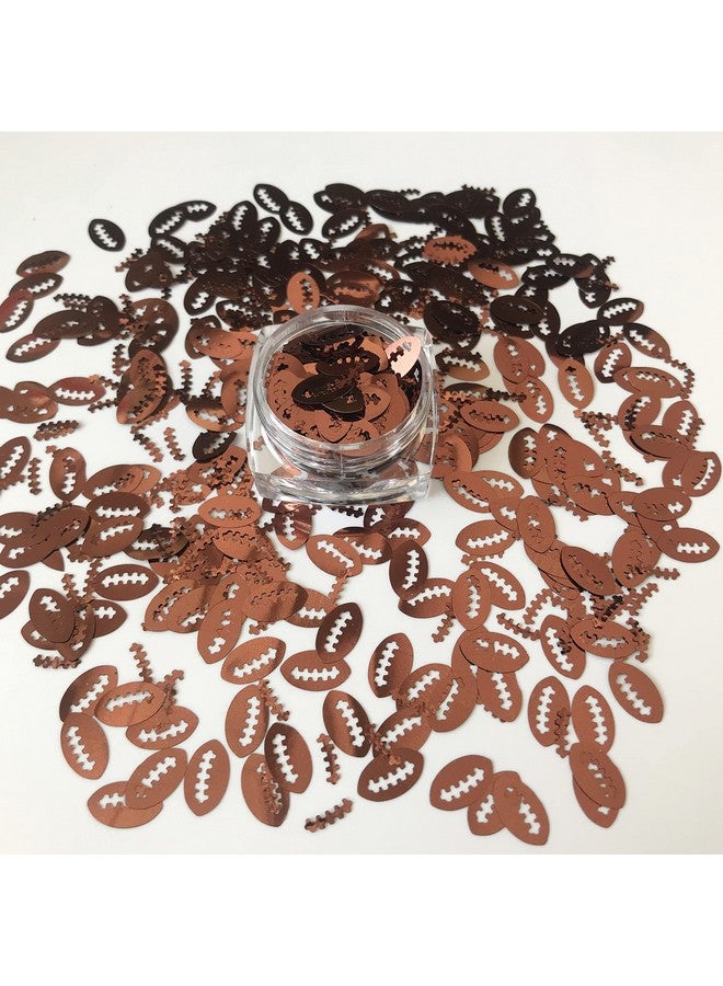 10 Grams/Pack Football Rugby Ball Shape Glitter Festival Rave Beauty Makeup Face Body Nail Art Decoration B0604