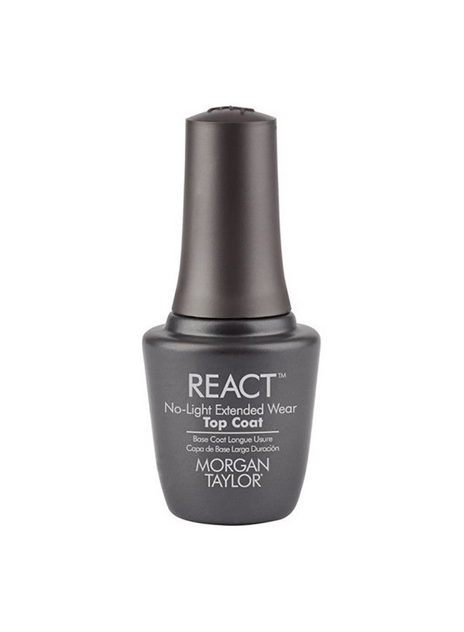 Nail Lacquer React Extended Wear Top Coat Top Coat Nail Polish 0.5 Oz.