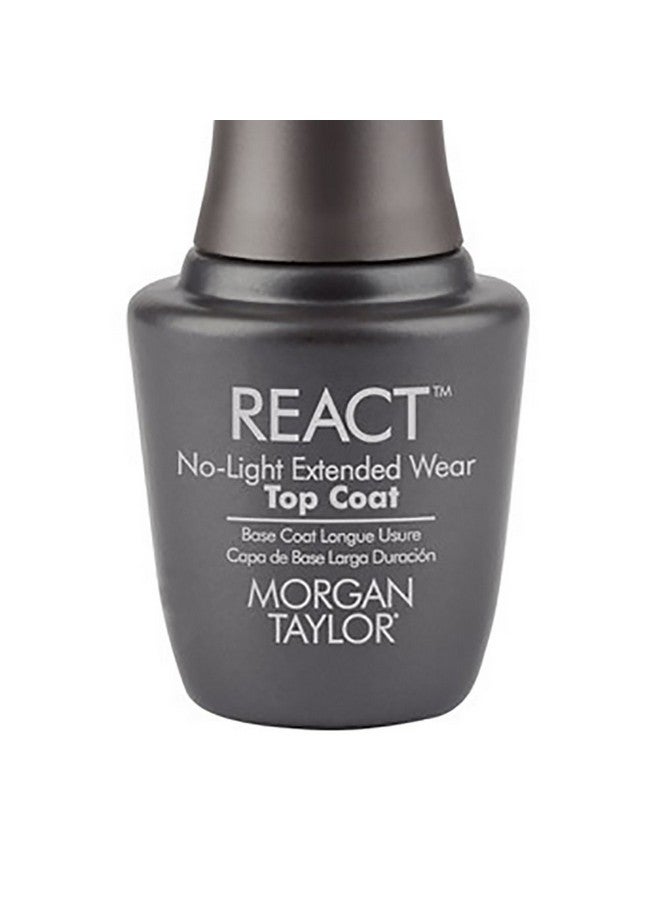 Nail Lacquer React Extended Wear Top Coat Top Coat Nail Polish 0.5 Oz.