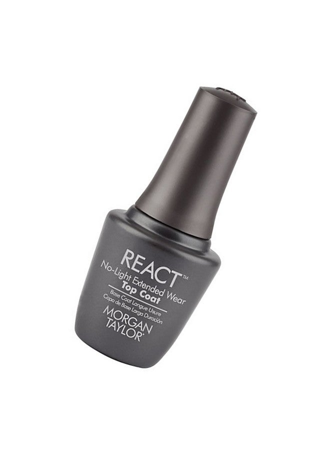 Nail Lacquer React Extended Wear Top Coat Top Coat Nail Polish 0.5 Oz.