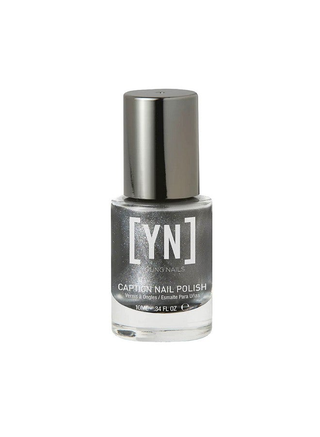 Caption Nail Polish. Chip Resistant Nail Lacquer With Glossy Shine Finish Professional Nail Polish