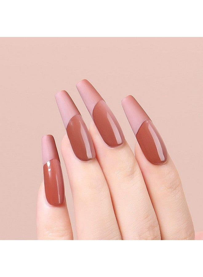 Soak Off U V Led Nude Brown Gel Nail Polish Color Nudes Neutral Color Gel Kit For Halloween Nail Art Gifts For Women Mother Gift Set Of 12Pcs X 8Ml Kit Set 1