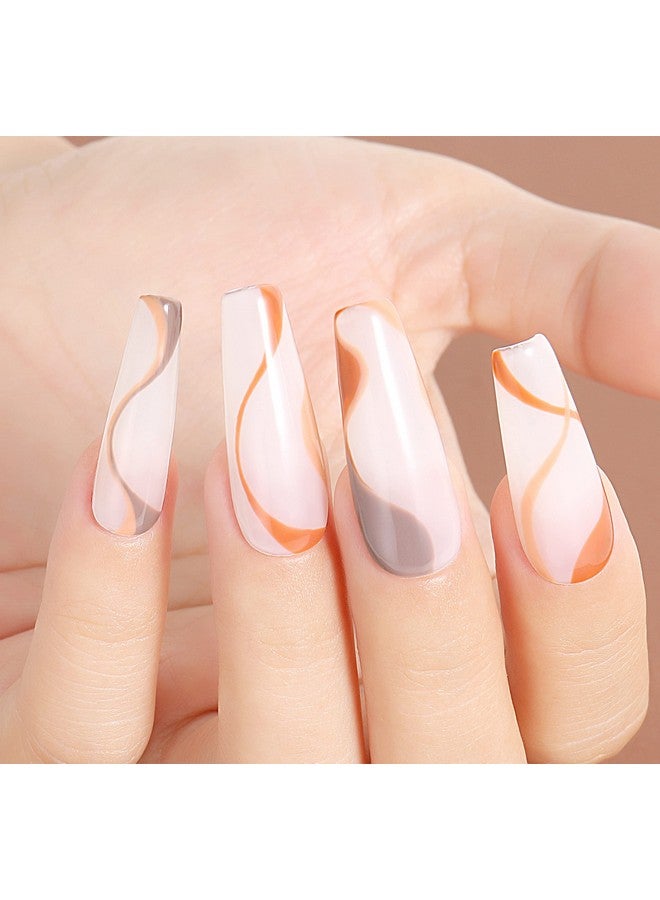 Soak Off U V Led Nude Brown Gel Nail Polish Color Nudes Neutral Color Gel Kit For Halloween Nail Art Gifts For Women Mother Gift Set Of 12Pcs X 8Ml Kit Set 1