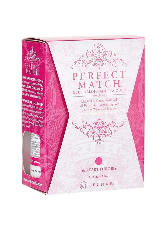 Perfect Match Gel Polish Heartthrob 0.5 Fluid_Ounces (Pms200)