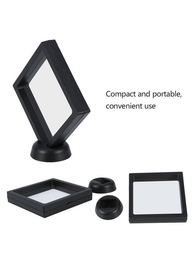 Rhombus Acrylic Nail Art Display Stand Frame Nail Display Board With Mounting Acrylic Nail Plate And Pet Thin Film Presentation Display 4.3 4.3Inch Nail Tips Rack Tool