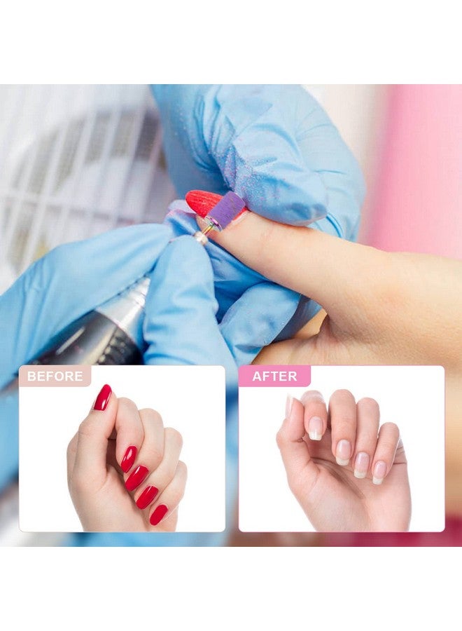 Sanding Bands For Nail Drill Sanding Bands80150240 Grits 210Pcs Color Coarse Fine Nail Sanding Bands 2Pcs Nail Drill Bits 3/32 Mandrel Bits Portable Storage Box Set