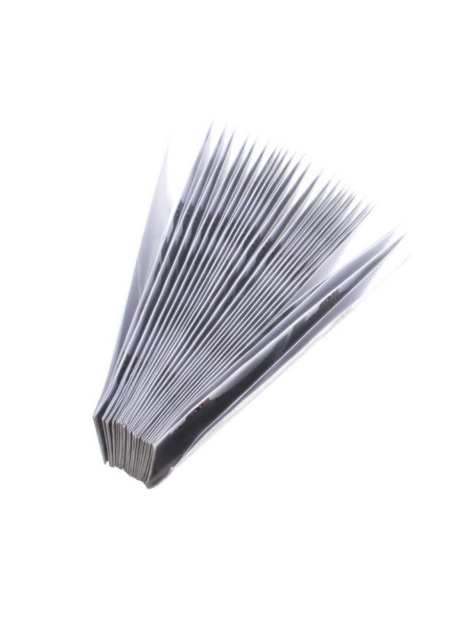 200Pcs Nail Form Silver Color Long Nail Art Guide Stickers For Stilleto Acrylic Uv Gel Nail Tips Manicure Extension Tool