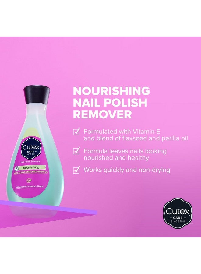 Nail Polish Remover Nourishing Nail Care Leaves Nails Looking Healthy Contains Vitamins E 10.1 Fl Oz (Pack Of 1)
