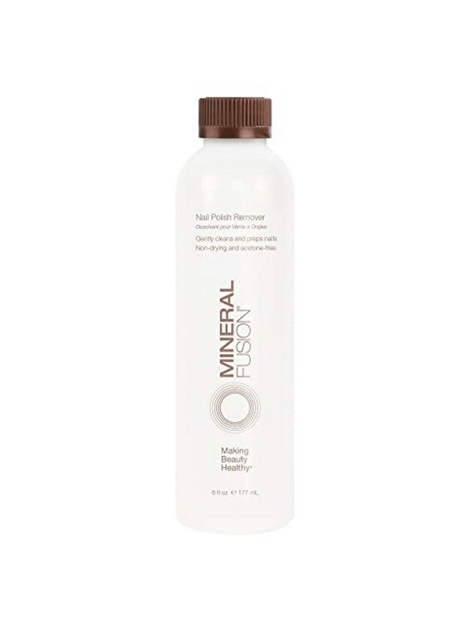 Nail Polish Remover Acetonefree & Non Drying For Regular & Shellac Nail Polishes 6 Ounce