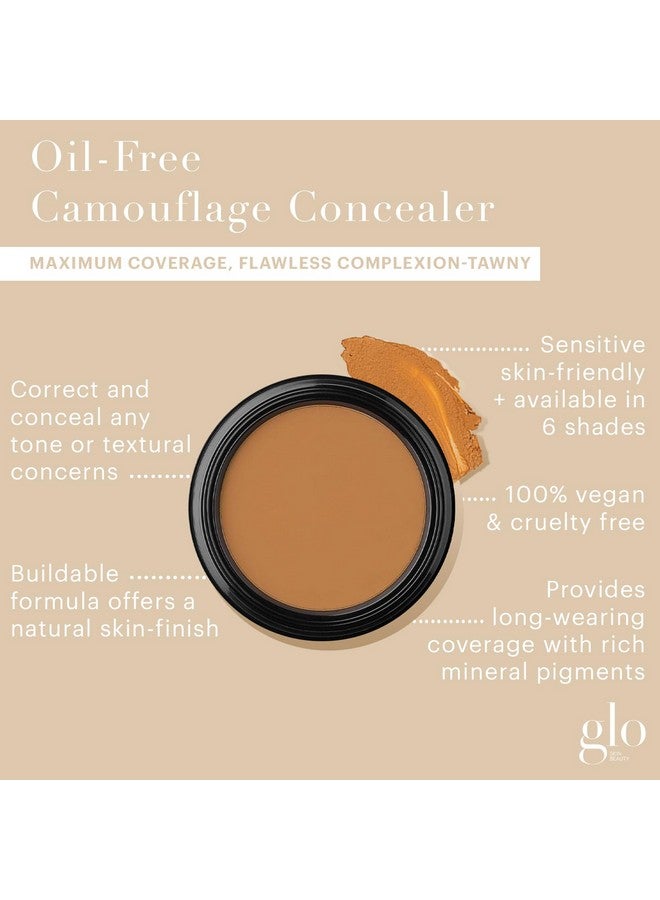 Oilfree Camouflage Concealer Correct And Conceal Imperfections Blemishes & Dark Spots Nourishing Makeup For A More Even Complexion (Tawny)
