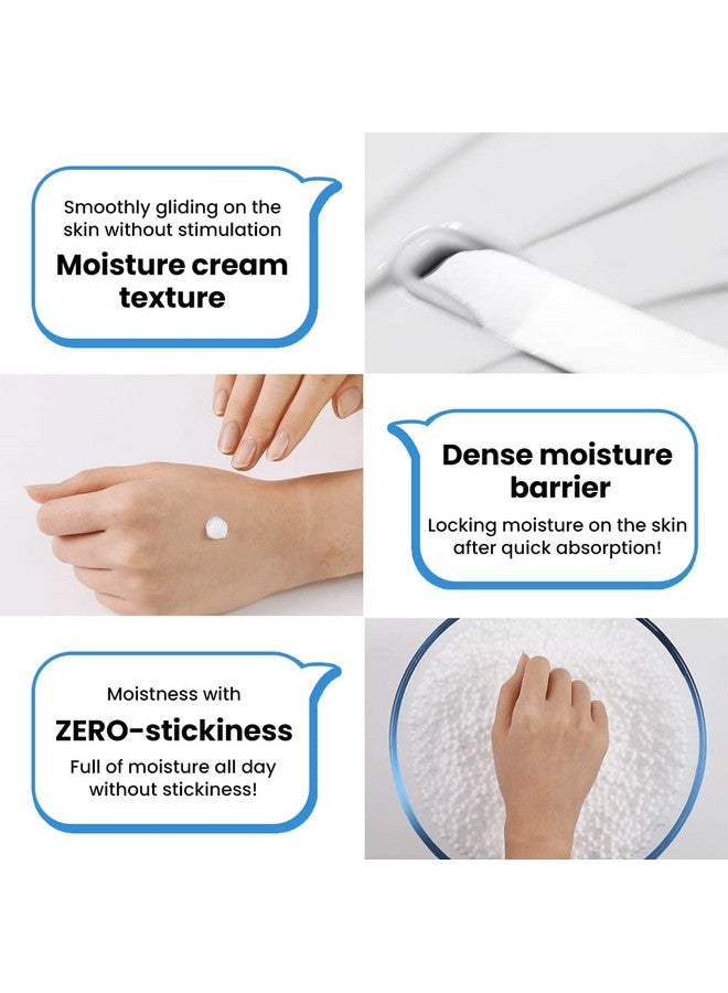 Intense Moisture Hyaluronic Cream 2.02 Oz Panthenol Skin Barrier Repair Face Moisturizer Cream Hyaluronic Acid Daily Moisturizing Facial Cream Korean Moisturizer For Sensitive Skin