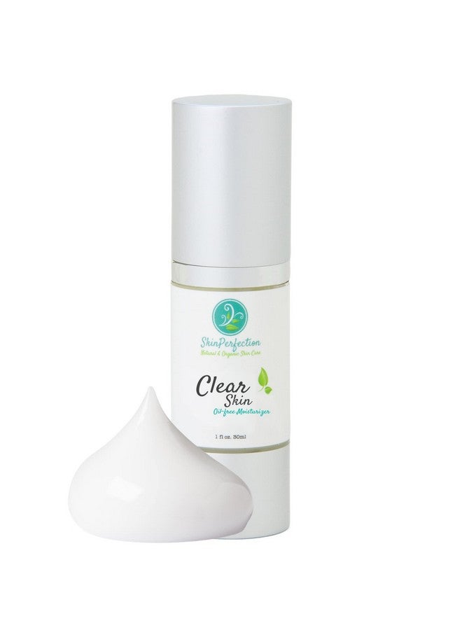 Clear Skin Oil Free Facial Moisturizer Nongreasy Formula Great For Oily Skin Hydration With Hyaluronic Acid Skin Calming Vitamin B5 Light Gel With Hyaluronic Acid
