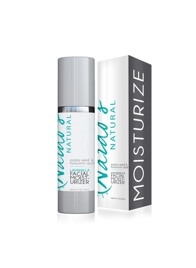 All Natural Facial Moisturizer With Hyaluronic Acid Antiaging For Women And Men Hydrates And Nourishes With Vitamins B And E Made In The Usa Skin Care Products