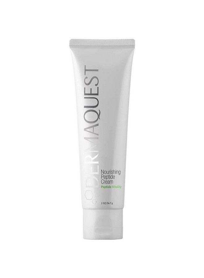 Peptide Vitality Nourishing Peptide Cream Anti Aging Hydrating Face Moisturizer Reduces Wrinkles & Fine Lines For Normal To Dry Skin For Men & Women (2Oz)