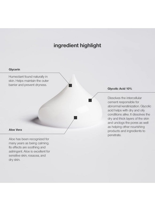 Control Corrective Gly Lotion 10% 2.5 Oz An Exfoliating Facial Moisturizer To Help Reduce Rough Dry Spots Smooth Wrinkles And Improve Skin Texture Super Smoothing Gentle Exfoliation Softens