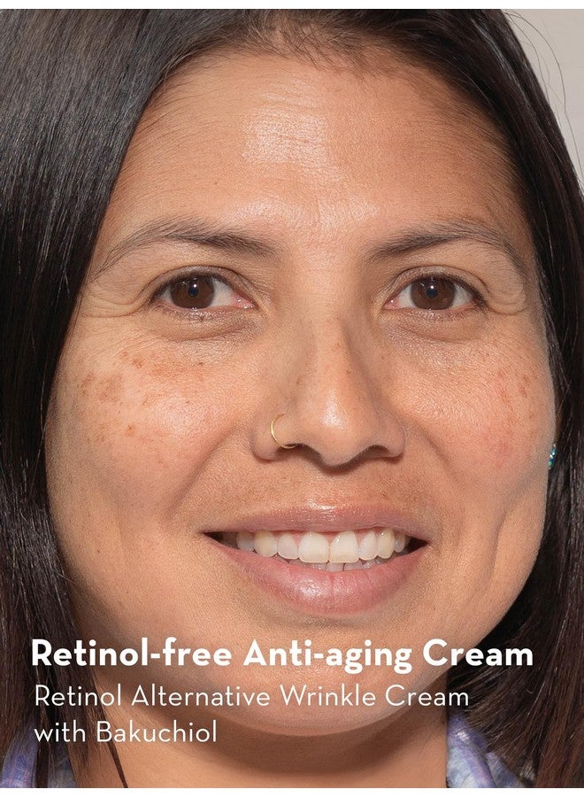 Refixion Sans Retinol Creme Antiaging Moisturizer With Bakuchiol Effective Retinol Alternative Treatment Reduces Appearance Of Fine Lines And Wrinkles Fights Dark Spots And Discoloration