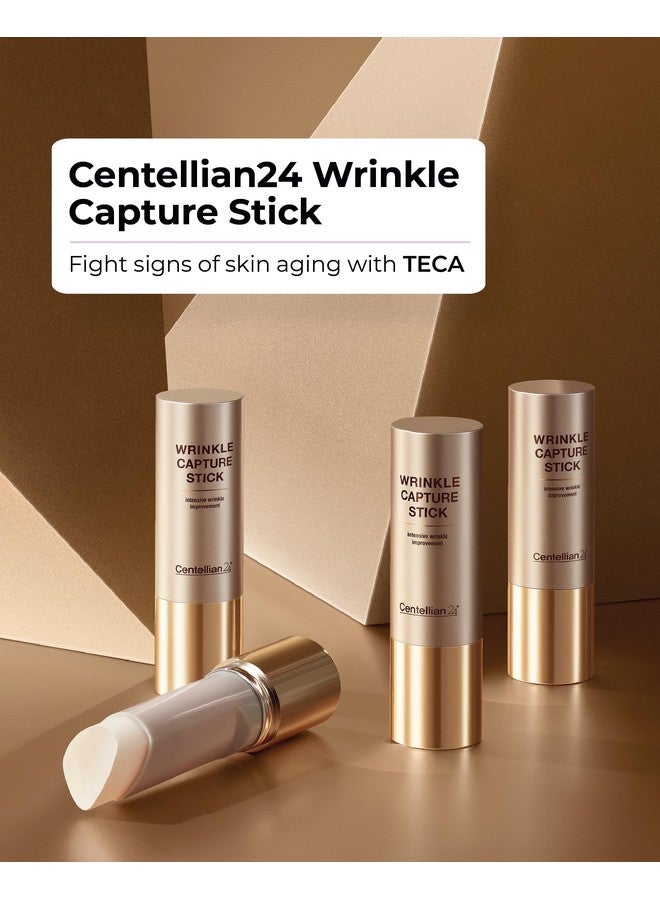 Madeca Wrinkle Capture Stick (0.4Oz) Multi Balm Stick For Wrinkles & Fine Lines. Korean Skincare Eye Cream & Moisturizer By Dongkook. Centella Asiatica Ceramide Collagen.