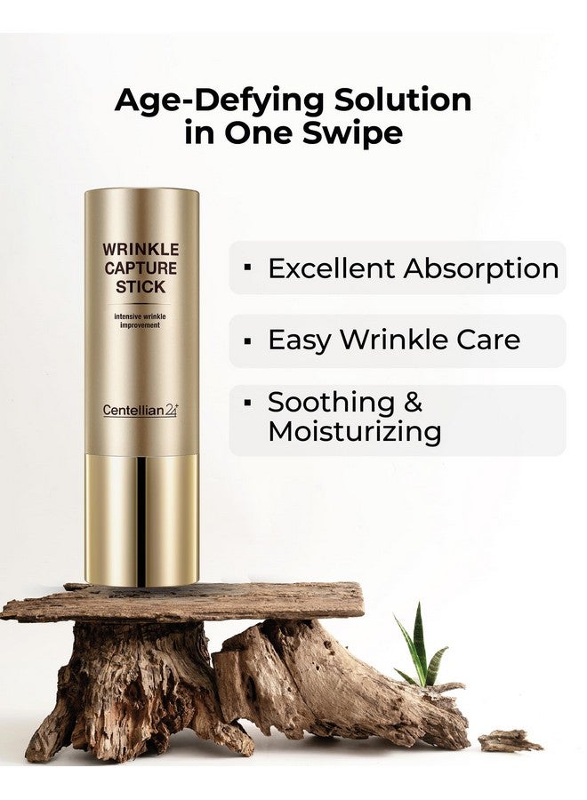 Madeca Wrinkle Capture Stick (0.4Oz) Multi Balm Stick For Wrinkles & Fine Lines. Korean Skincare Eye Cream & Moisturizer By Dongkook. Centella Asiatica Ceramide Collagen.