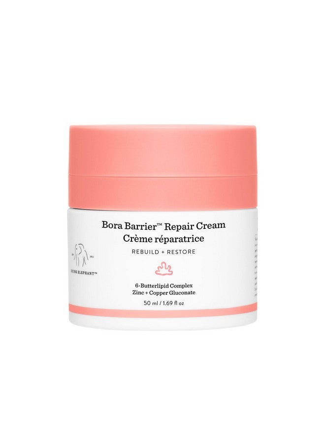 Bora Barrier Repair Cream 50 Ml Delivers Reparative Clinically Proven 24Hour Moisture Free Of Essential Oils Silicones And Fragrances Cruelty Free