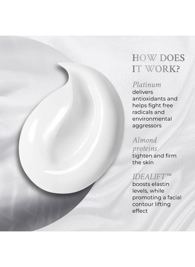 Beauty Platinum Firm And Lift Creme Firming And Hydrating Face Moisturizer For Dry Skin And All Skin Types Face Moisturizer For Skin Firming And Lifting 1.7 Oz