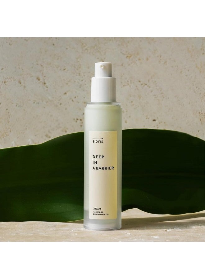 Deep In A Barrier Cream 1.69 Fl.Oz A Tamanu Oilpowered Organic And Vegan Intensive Skin Repair Cream Strengthens The Skin Barrier Soothes Sensitive Skin And Deeply Moisturize