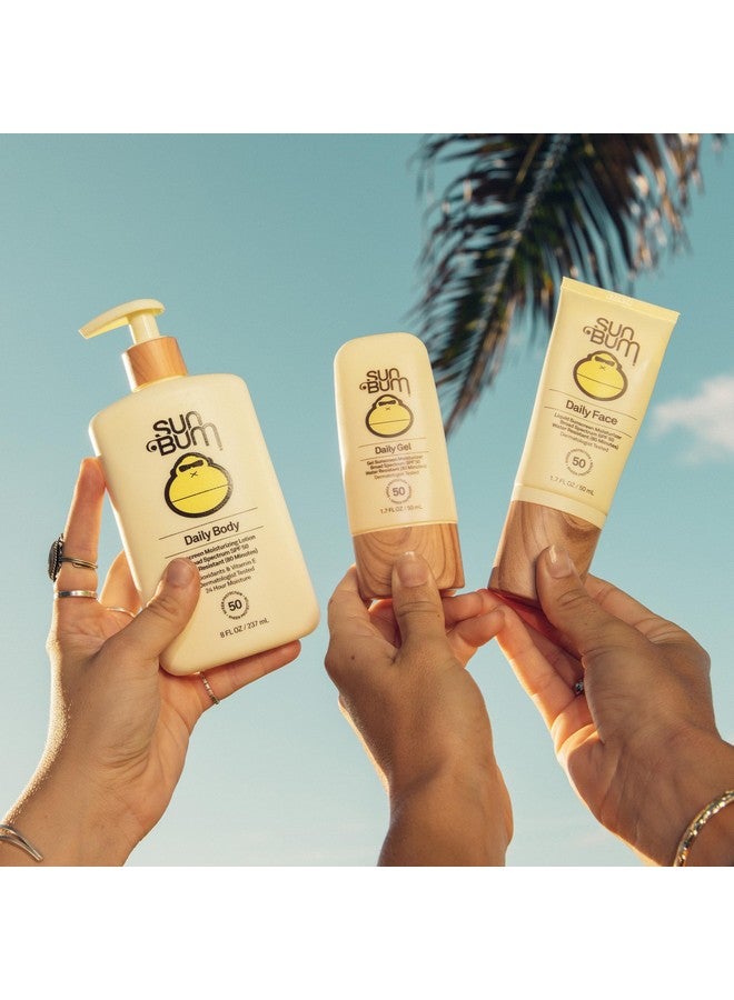Daily Spf 50 Sunscreen Face Lotion Vegan And Hawaii 104 Reef Act Compliant (Made Without Oxybenzone & Octinoxate) Broad Spectrum Sun Care Dermatologist Tested 1.7 Fl Oz