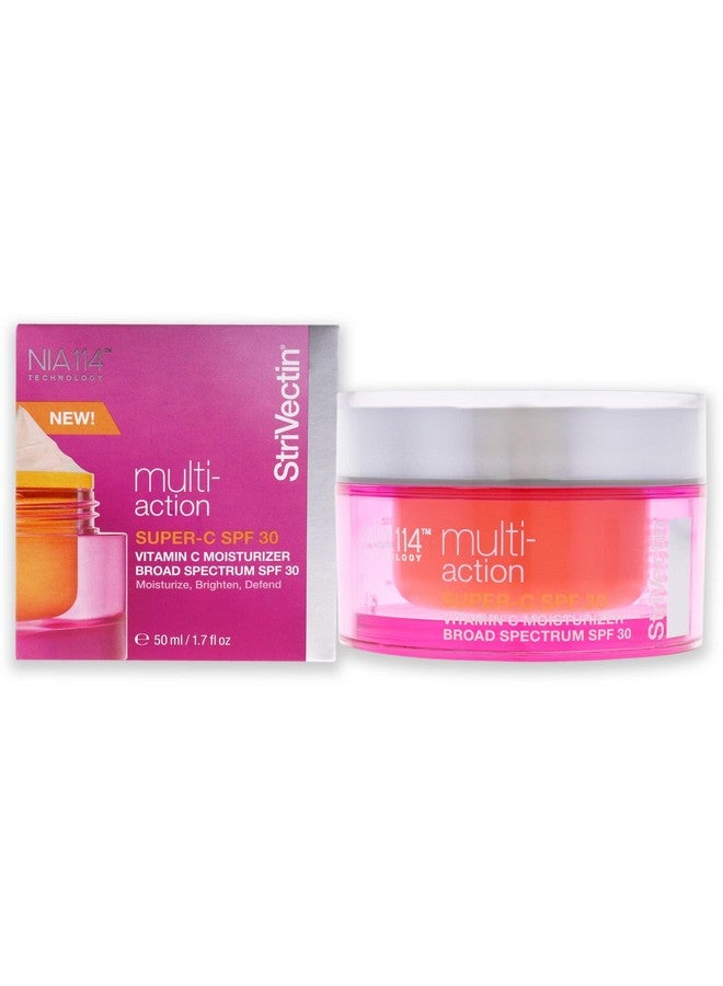 Multiaction Superc Spf 30 Vitamin C Moisturizer & Daily Sunscreen For Brightening & Smoothing Fine Lines 1.7 Fl Oz