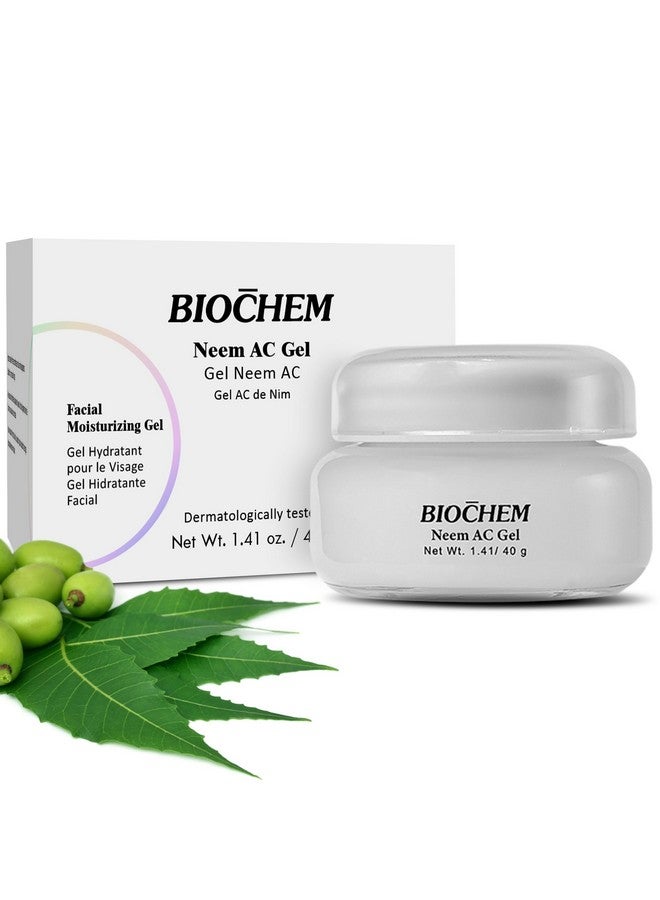Neem Ac Gel Facial Moisturizing Gel 1.41 Oz. / 40 G