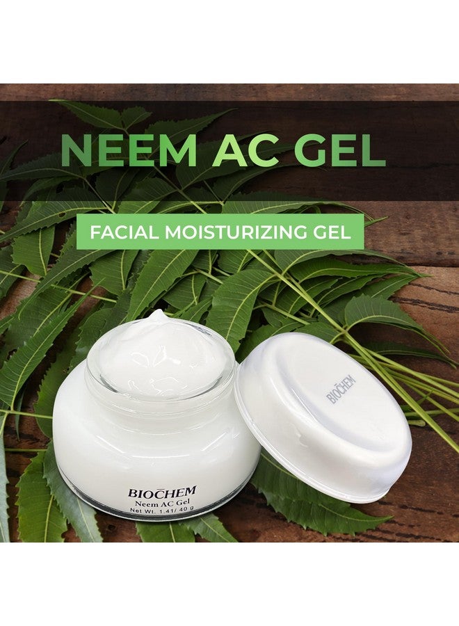 Neem Ac Gel Facial Moisturizing Gel 1.41 Oz. / 40 G