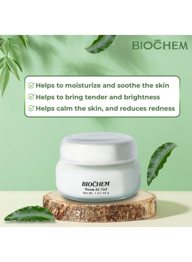 Neem Ac Gel Facial Moisturizing Gel 1.41 Oz. / 40 G