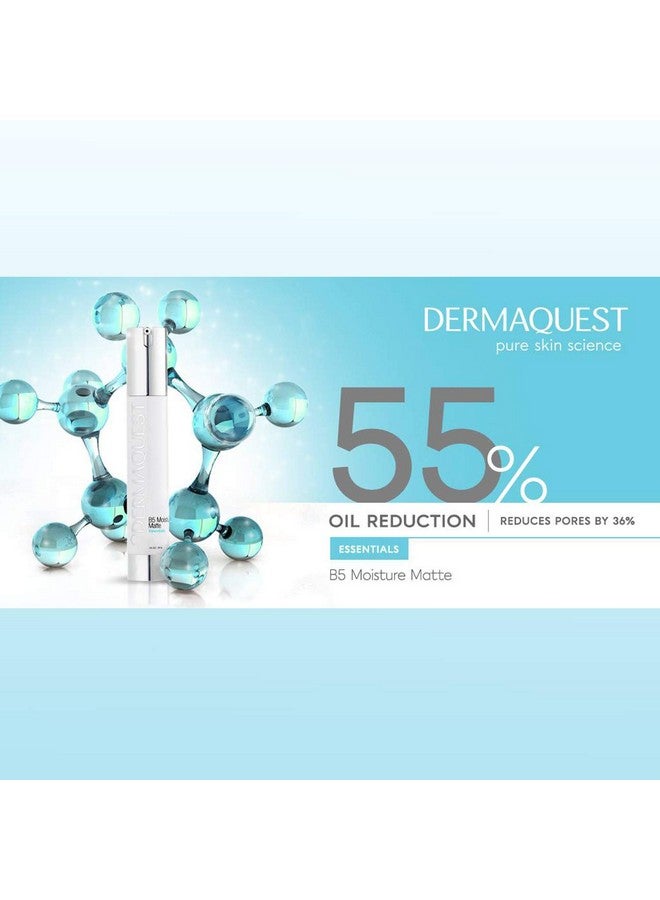 Essential B5 Moisture Matte Face Moisturizer For Oily & Acne Prone Skin 5% Hyaluronic Acid Women & Mens Moisturizer Reduces Oil & Shine Instantly (1Oz)