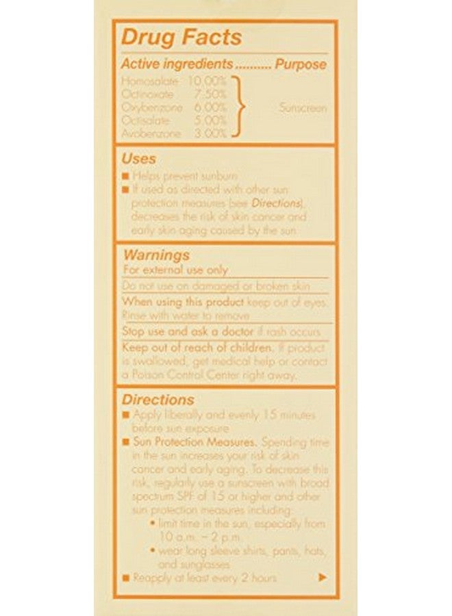 Advanced Sun Resistance Spf 30 3.8 Fl Oz