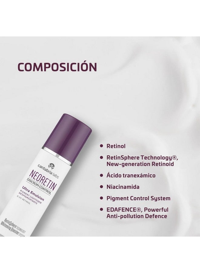 Ultra Depigmenting 30Ml Emulsion All Skin Types Antiaging Blemishes & Sun Protection
