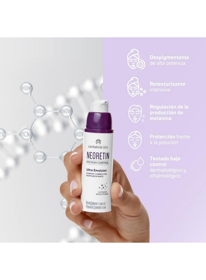 Ultra Depigmenting 30Ml Emulsion All Skin Types Antiaging Blemishes & Sun Protection