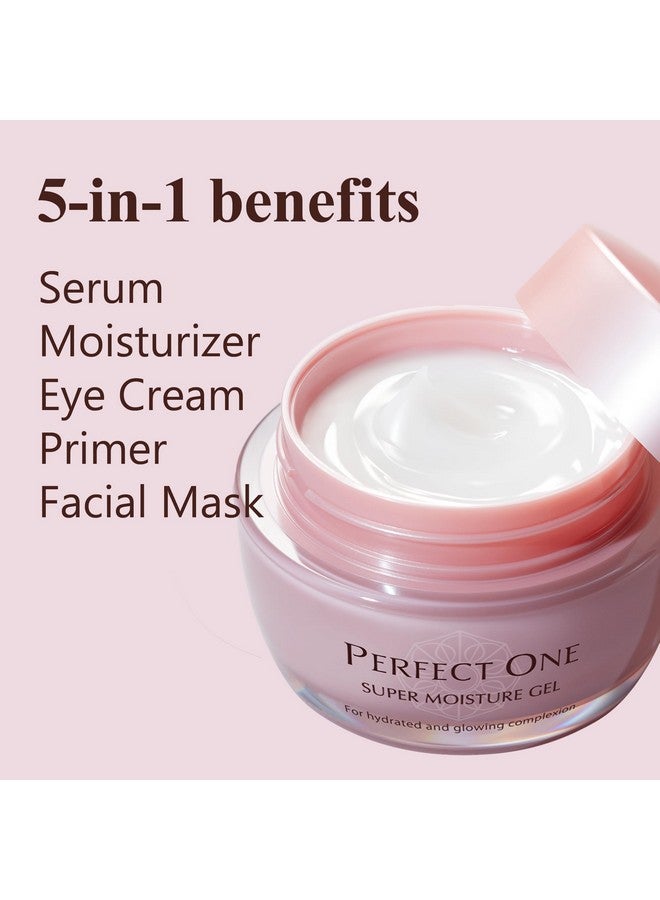 Super Moisture Gel Face Moisturizer 5In1 Benefits With Collagen And Hyaluronic Acid 1.76 Oz
