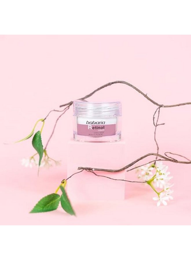 Retinol Face Rejuvenator 1.7 Oz Night Cream Face Moisturizer Anti Aging Cream With Hyaluronic Acid For Wrinkle Reduction Skin Firmness And Collagen Synthesis Light And Fast Absorption