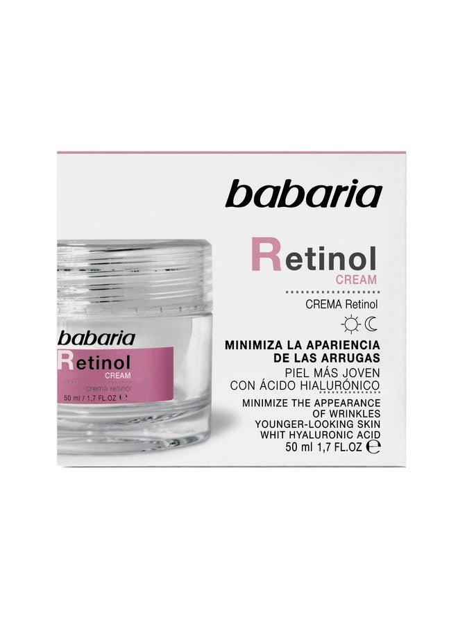 Retinol Face Rejuvenator 1.7 Oz Night Cream Face Moisturizer Anti Aging Cream With Hyaluronic Acid For Wrinkle Reduction Skin Firmness And Collagen Synthesis Light And Fast Absorption