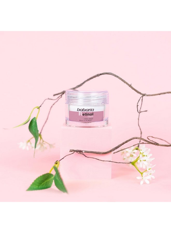 Retinol Face Rejuvenator 1.7 Oz Night Cream Face Moisturizer Anti Aging Cream With Hyaluronic Acid For Wrinkle Reduction Skin Firmness And Collagen Synthesis Light And Fast Absorption