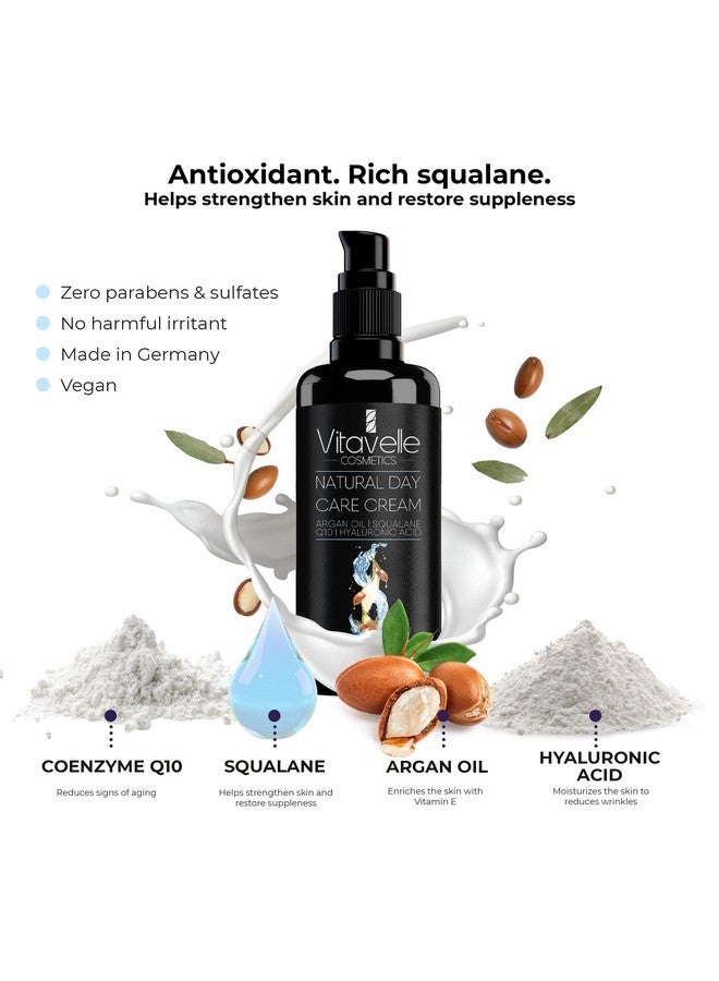 Anti Aging Day Cream Day And Night Retinol And Collagen Moisturizer Face Cream With Hyaluronic Acid And Argan Oil Best Retinol Face Cream For Aging Skin (Squalene (50 Ml))