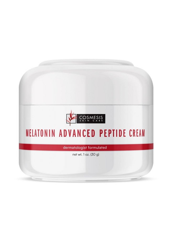 Melatonin Advanced Peptide Cream For Youthful Skin Supports Nightly Natural Renewal 1 Oz Cosmesis