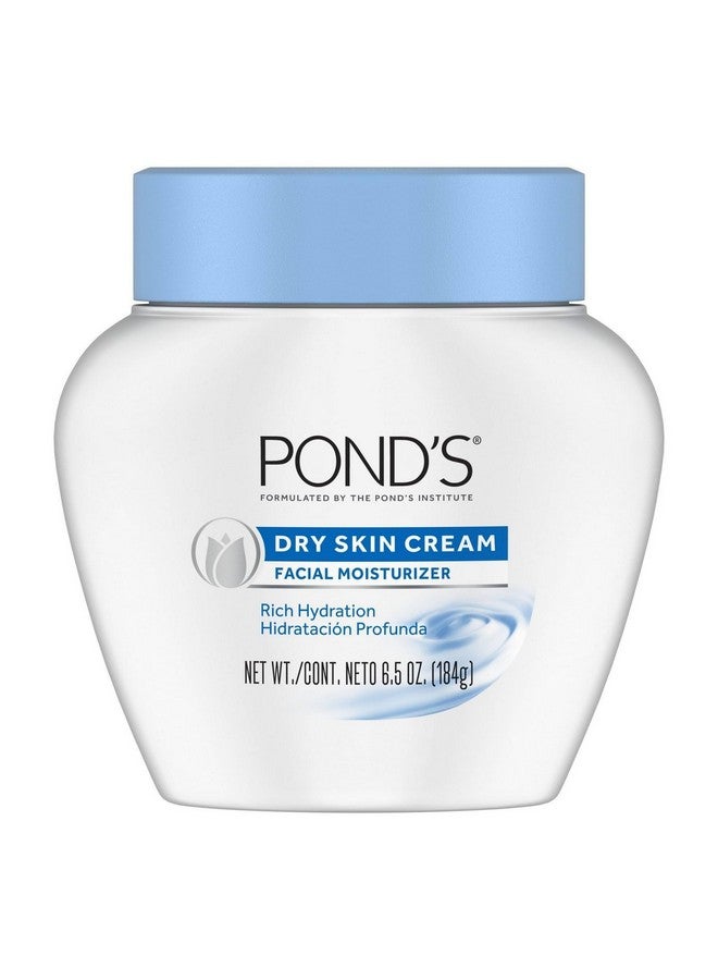 Ponds Dry Skin Cream 6.5 Ounce Jar (192Ml) (2 Pack)