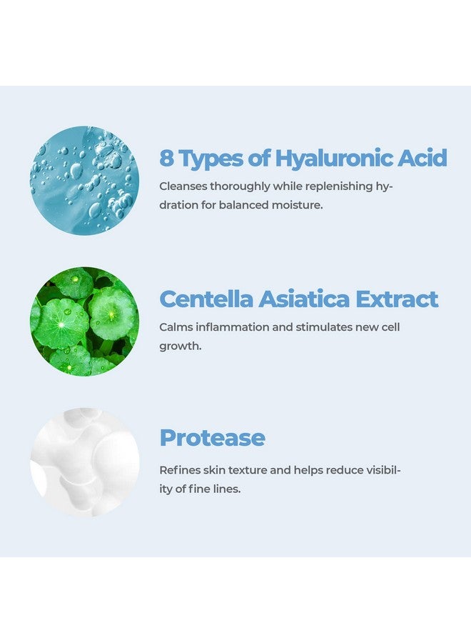 Calming Lotus Water Cream (2.1 Fl.Oz) Moisturizer + Aqua Cleansing Gel (5.9 Fl. Oz) Ph Balanced Facial Wash Vegan Korean Skincare Bundle [2 Pack]