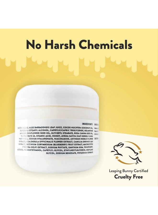 Soothing Facial Cream Eczema Lotion For Face Eyelids Lips And More Natural Dry Skin Repair (2 Oz)