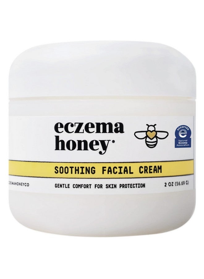 Soothing Facial Cream Eczema Lotion For Face Eyelids Lips And More Natural Dry Skin Repair (2 Oz)