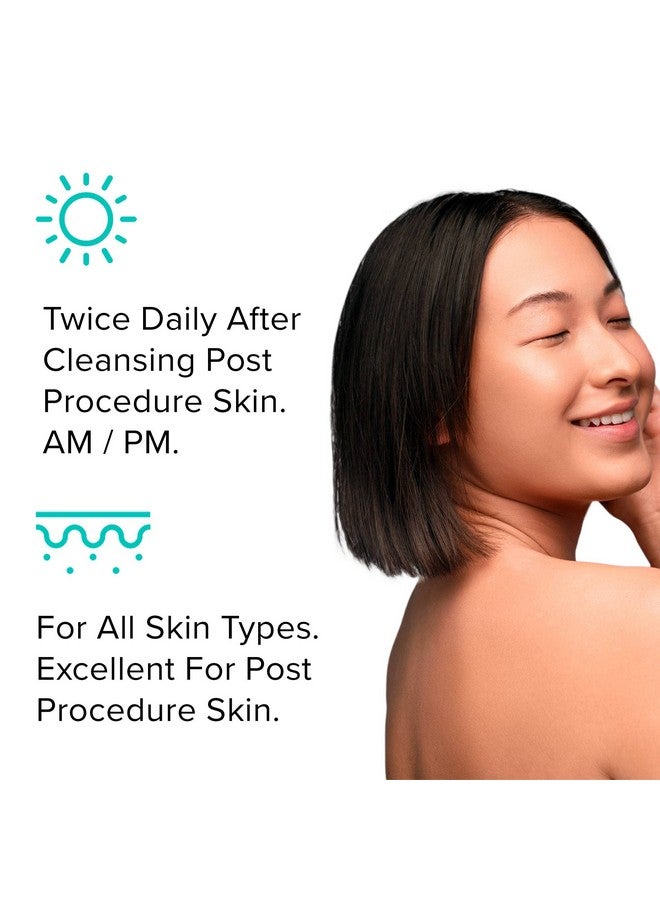 Healing Fine Barrier Ointment Plant Based Post Procedure Gel For All Skin Types Paraben Free Natural Skin Care (1.76 Oz)