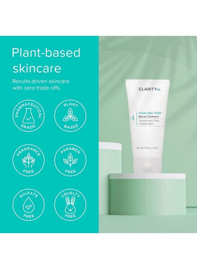 Healing Fine Barrier Ointment Plant Based Post Procedure Gel For All Skin Types Paraben Free Natural Skin Care (1.76 Oz)